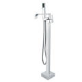 Baignoire de baignoire autoportante baignoire nickel brossé